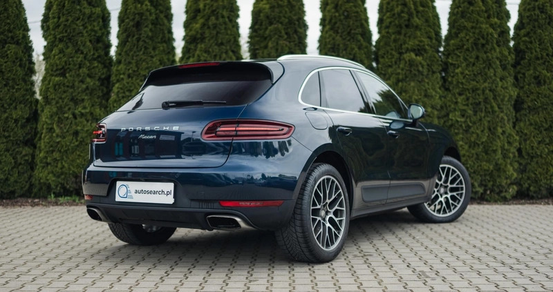 Porsche Macan cena 159999 przebieg: 127366, rok produkcji 2017 z Wojkowice małe 742